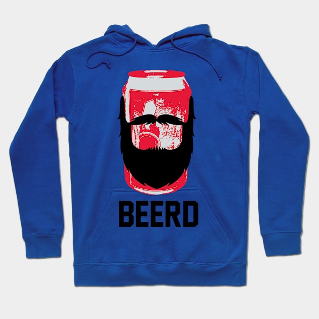 Beerd Beer Hoodie by toddgoldmanart